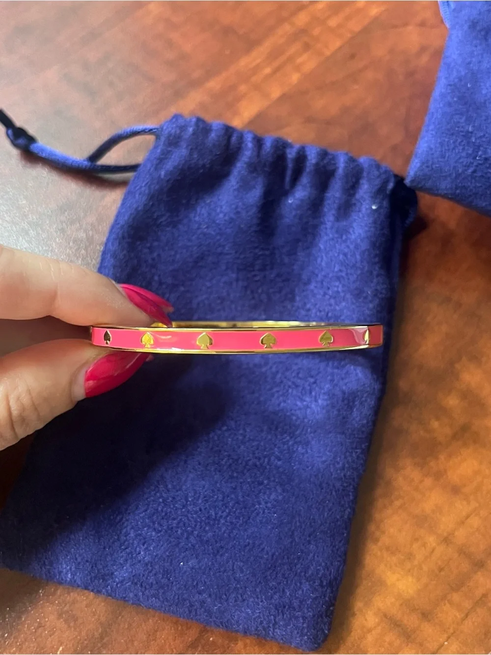kate spade pink bracelet